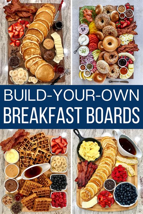 A Collection Of The Best Build Your Own Breakfast Boards Breakfast