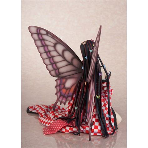 Jin Happoubi Art Collection Red Butterfly Hoteri Big In Japan