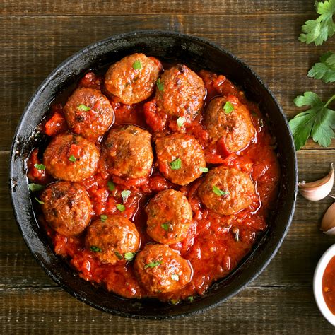 Herbed Turkey Meatballs In Simple Tomato Sauce Unlimited Health Institute