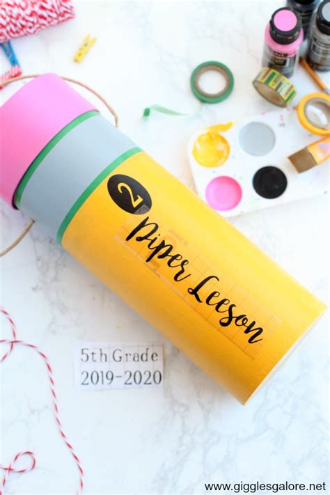 Decoart Blog Crafts Back To School Time Capsule