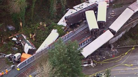 Multiple Deaths Reported In Amtrak Train Derailment Over Washington