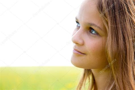 Close Up Face Portrait Of Young Girl Stock Photo By ©vadimpp 1963600