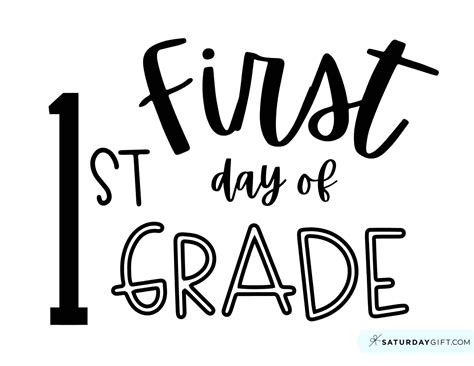 First Day Of School Sign Printable Cute And Free Printable Designs
