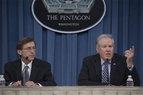Defense Officials Brief Reporters At Pentagon