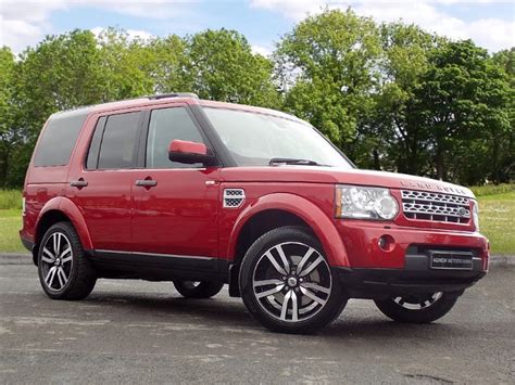 Land Rover Discovery 4 30 Sd V6 Hse 5dr Red 2012 In Castlereagh