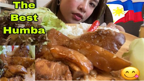 Pork Humba Eating Pork Fat And Meat The Best Mukbang Youtube