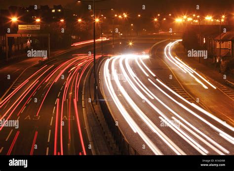 Traffic On Busy London Commuter Route The A3 Road During Evening Rush
