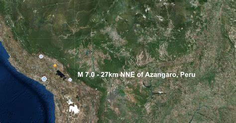 Tbw Another Massive Quake Hits South America Magnitude 71 Strikes