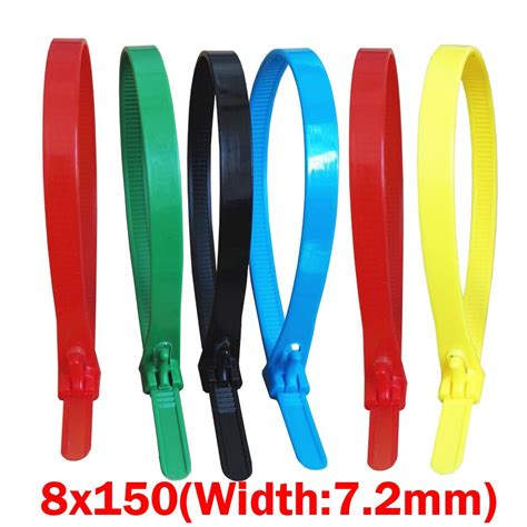 8x150 8 150mm 7 2mm genişlik mavi sarı kırmızı naylon ağ elektrik tel