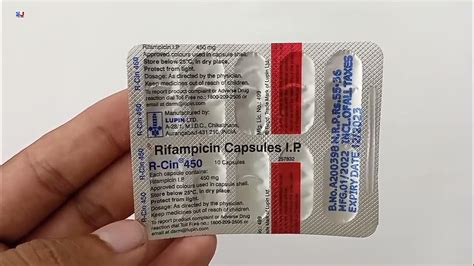 R Cin 450 Capsule Rifampicin 450 Capsule Uses R Cin 450 Mg Capsule