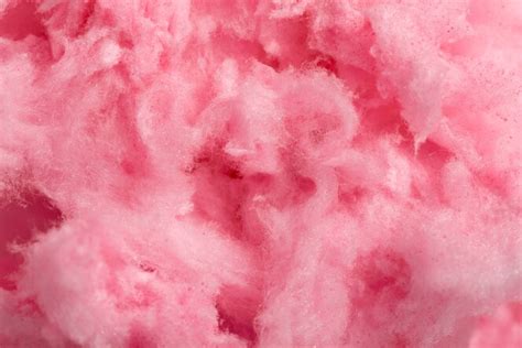 Free Photo Flat Lay Of Pink Cotton Candy
