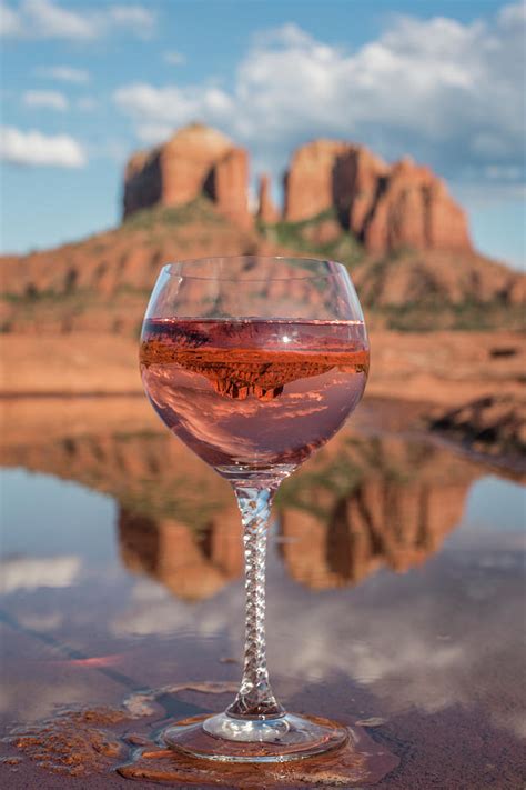 Cathedral Wine Glass Reflection Photograph By Joshua Esquivel Fine