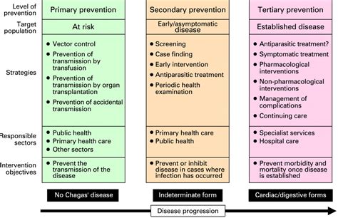 Primary prevention aims to prevent disease or injury before it ever occurs. Challenges and opportunities for primary, secondary, and ...