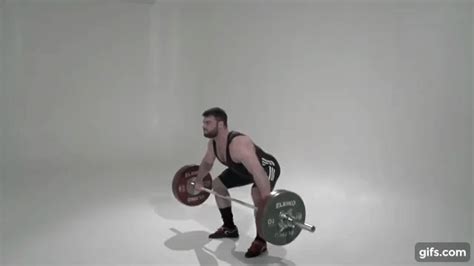 Snatch Olympic Weightlifting Animated 