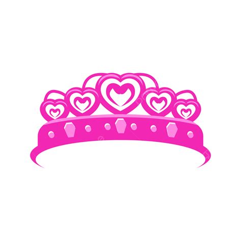 Princess Crown Cartoon Sticker Vector Princess Crown Princess Tiaras