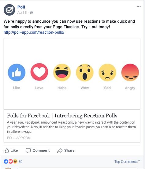 If you'd like to attach a message to the post, first click the text field at the top of the window and type in the message. 8 Tools to Create Highly Engaging Facebook Polls