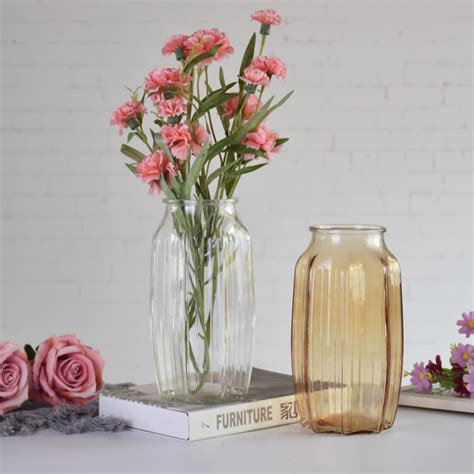 Wholesale Luxury Nordic Style Glass Home Decoration Used In The Vase High Quality Small Vase