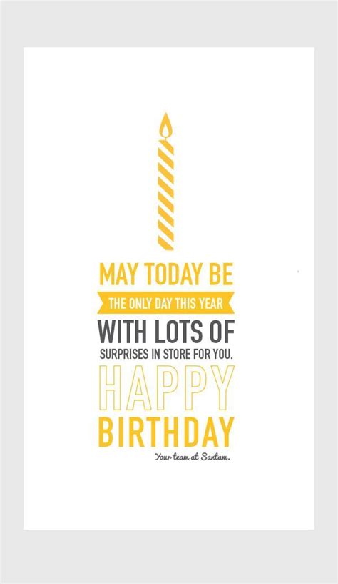 Corporate Birthday Card Typography On Behance