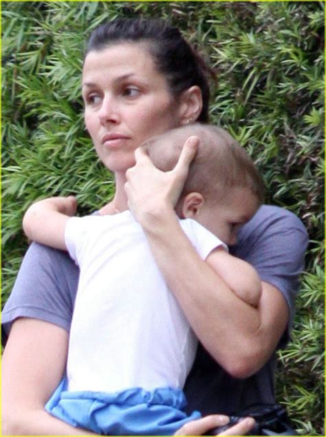 Bridget Moynahan Carries Her Baby Boy Photo Bridget Moynahan