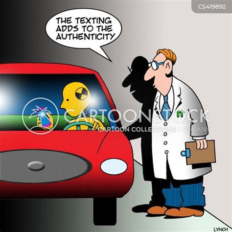 Texting While Driving Cartoons And Comics Funny Pictures From
