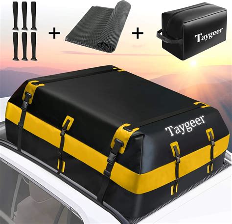 Taygeer Rooftop Cargo Carrier 21 Cubic Feet Soft Shell