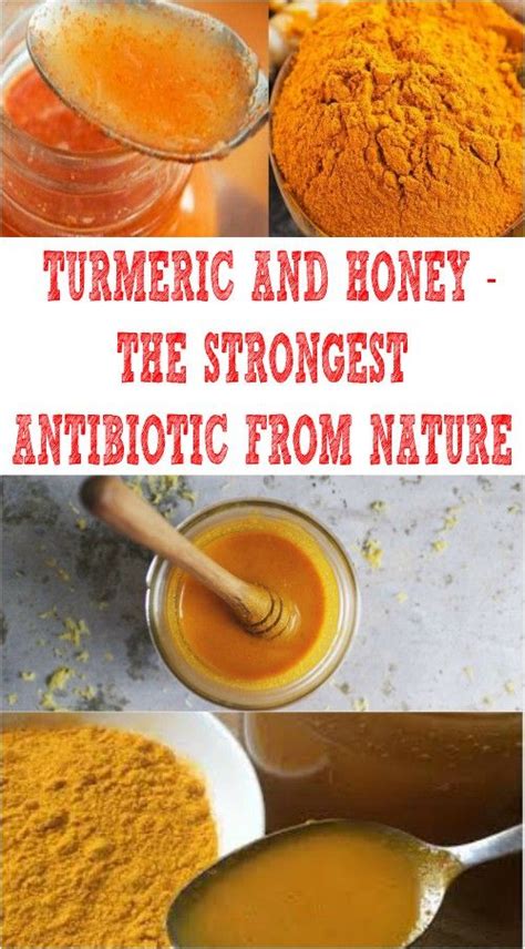 Turmeric And Honey The Strongest Antibiotic From Nature Turmeric