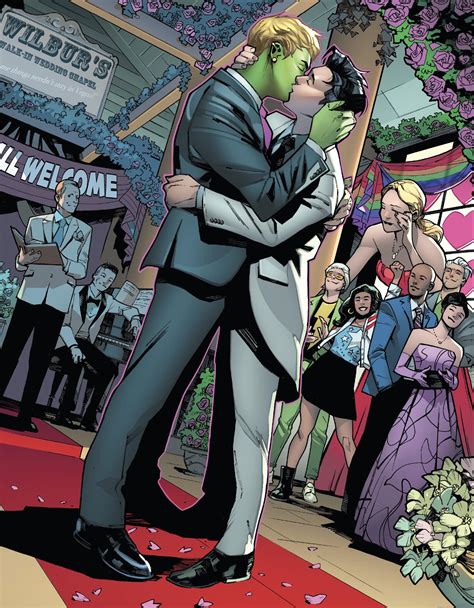 two superheroes just got married r marvel