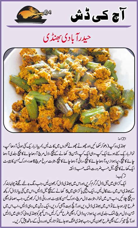 Daily Cooking Recipes In Urdu Hyderabadi Bhindi Recipe In Urdu