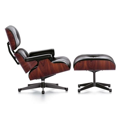 Кресло Eames Lounge Chair Ottoman 82 фото