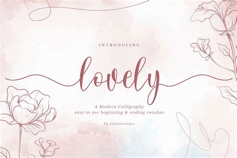 Search from a wide range of typography fonts. Free Lovely Calligraphy Font - Creativetacos