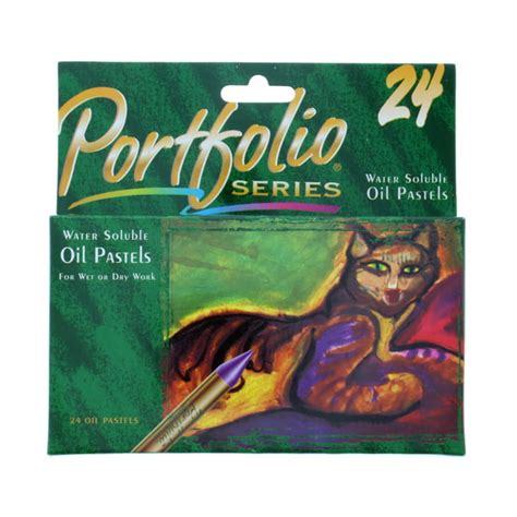 Crayola Portfolio Series Water Soluble Oil Pastels 24 Color Set