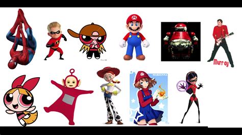 Which Of These Red Characters I Like Are Better Updated