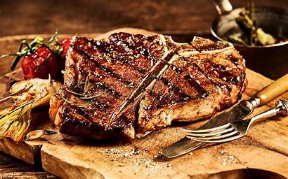 Steak Bone Meat Background Wallpapers
