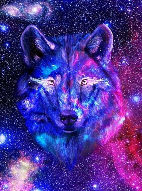 Galaxy Wolf Cute Wallpapers