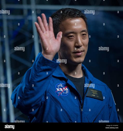 33 Year Old Nasa Astronaut Candidate Jonathan Kim Waves As He Is