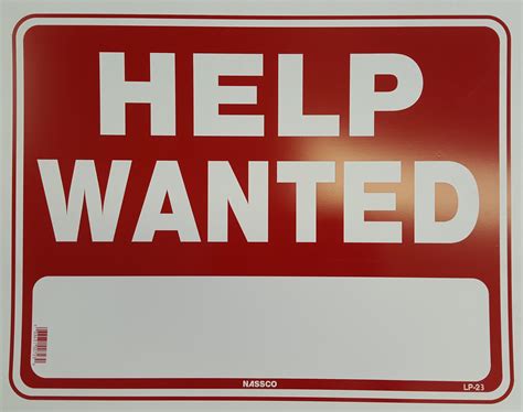 Help Wanted Stock Sign Hager Executive Search