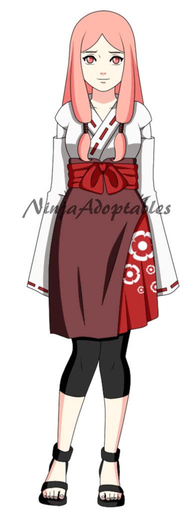 itsukushima anemone outfit 2 by ninjaadoptables on deviantart ninja girl naruto oc anime