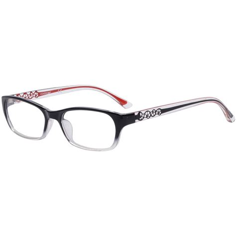 Covergirl Women S Eyeglass Frames Black Red