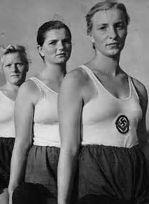 Hitler Youth Girls Swimming