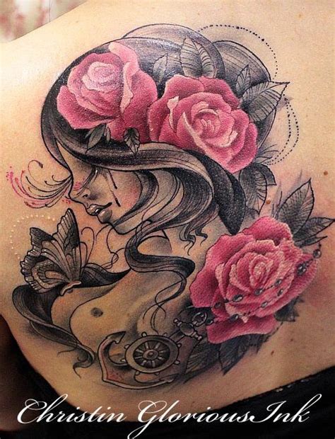 Christin Gloriousink Art Tattoo Cool Tattoos Flower Tattoo