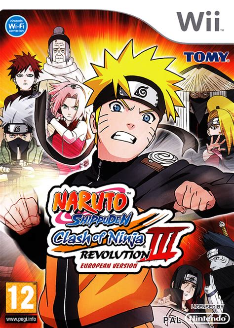 Naruto Shippuden Clash Of Ninja Revolution Iii Images Launchbox
