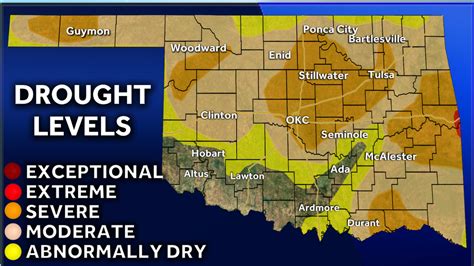 With Little Rain In The Last Week The Oklahoma Drought Expanded