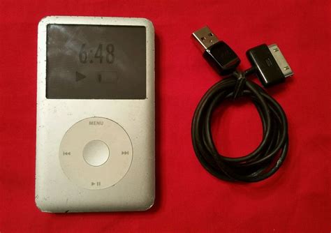 Apple Ipod Classic 7th Generation Silver 160 Gb Experienced Seller