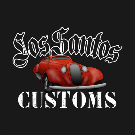 Los Santos Customs Grand Theft T Shirt Teepublic