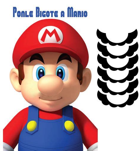Mario Moustache Disguise Nintendo Party Disfraces Nintendo Party
