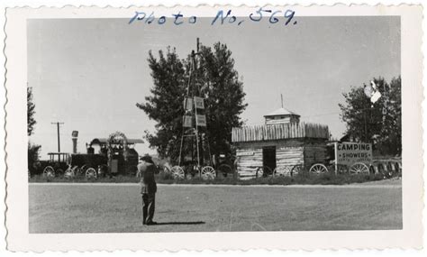 Moeckels Cabins On Highways North Of Williston Montana History Portal