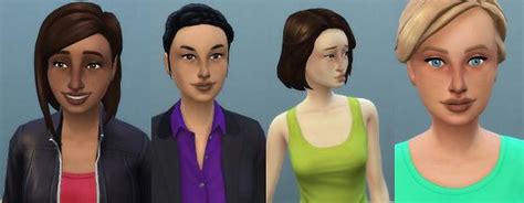 Mod The Sims Harper A Full Face Skin Detail