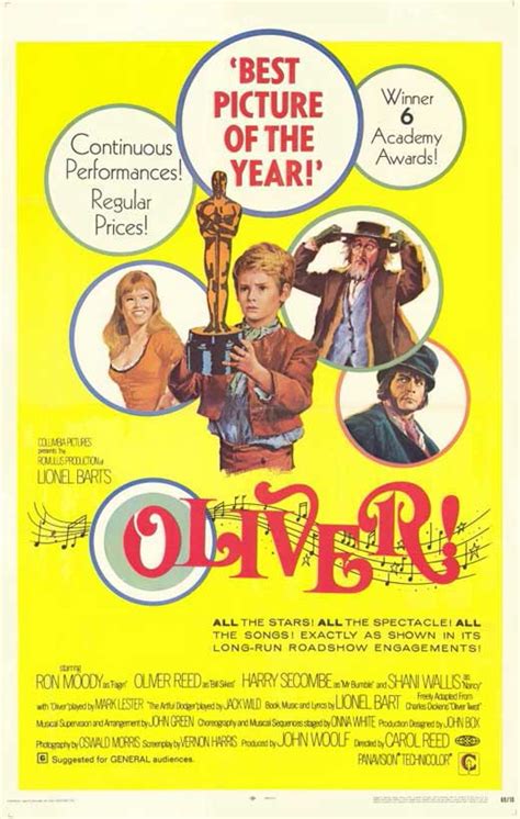 Oliver Movie Posters From Movie Poster Shop