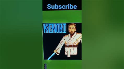 Obi Wan Kenobi Pixel Art Minecraft Youtube