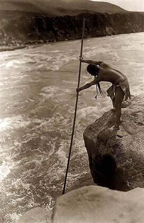 Indian Fishing With Net Native American Life North American Indians Native American Photos